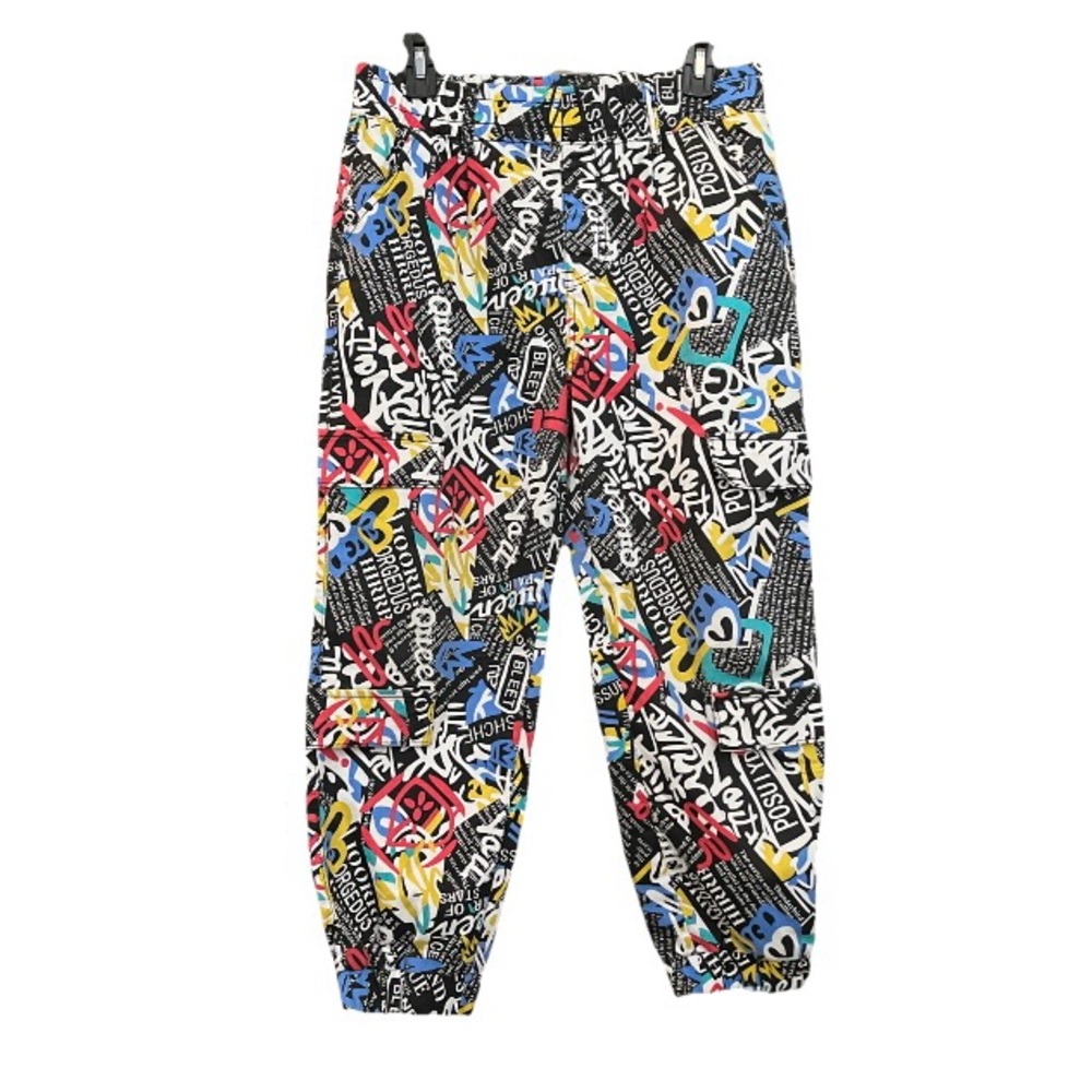 V.I.P. Colorful Graphic Print Pants Vintage Style Size 11/30 Gently used.